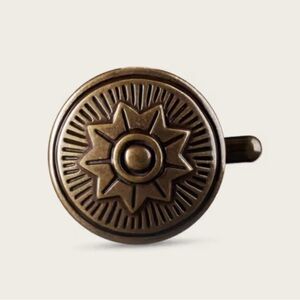 Tecovas | Antique Brass Metal Western Concho Hat Pin